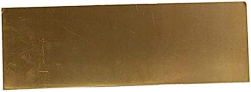 แผ่นทองเหลืองทองเหลือง Haoktsb Percision Metals วัตถุดิบ, 0.8x100x150 มม., ขนาด: 1.2x300x300 มม. แผ่นทองแดงบริสุทธิ์ฟอยล์