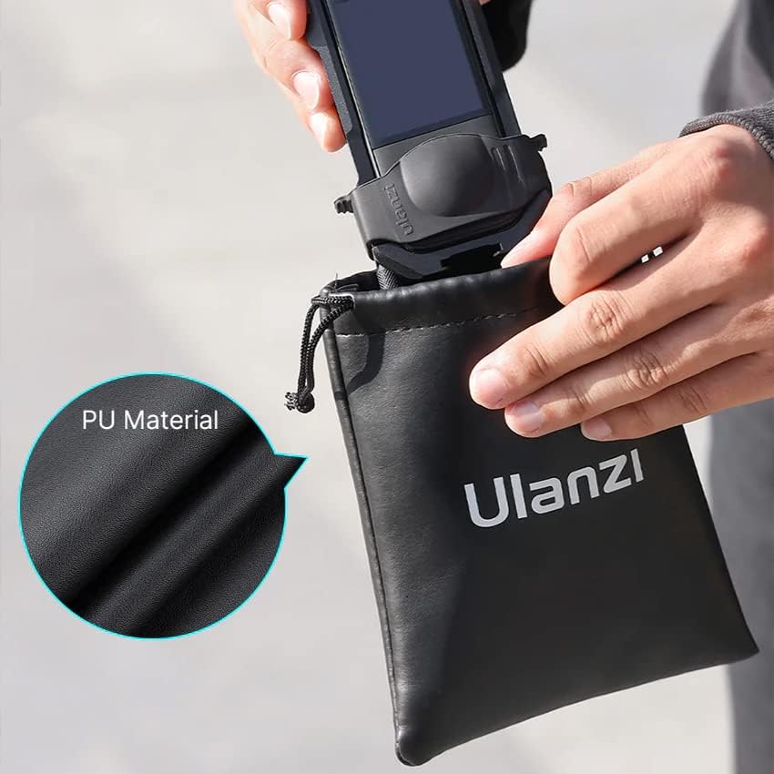 ULANZI 3197 อุปกรณ์ป้องกันอลูมิเนียมโลหะผสม VLOG VLOG/CAGE สำหรับ Insta360 X3 เพื่อปกป้องและเพิ่มอุปกรณ์เสริม
